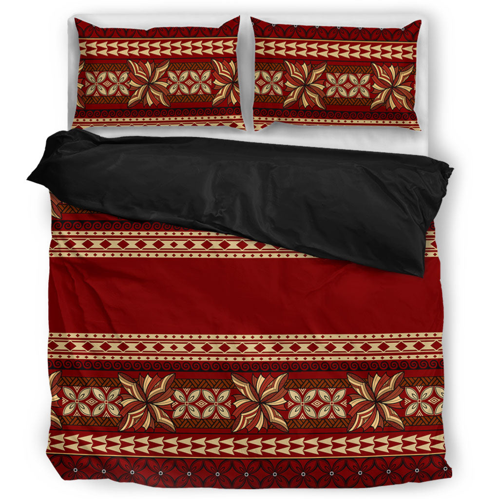 Samoa Bedding Set Siapo Pattern Design
