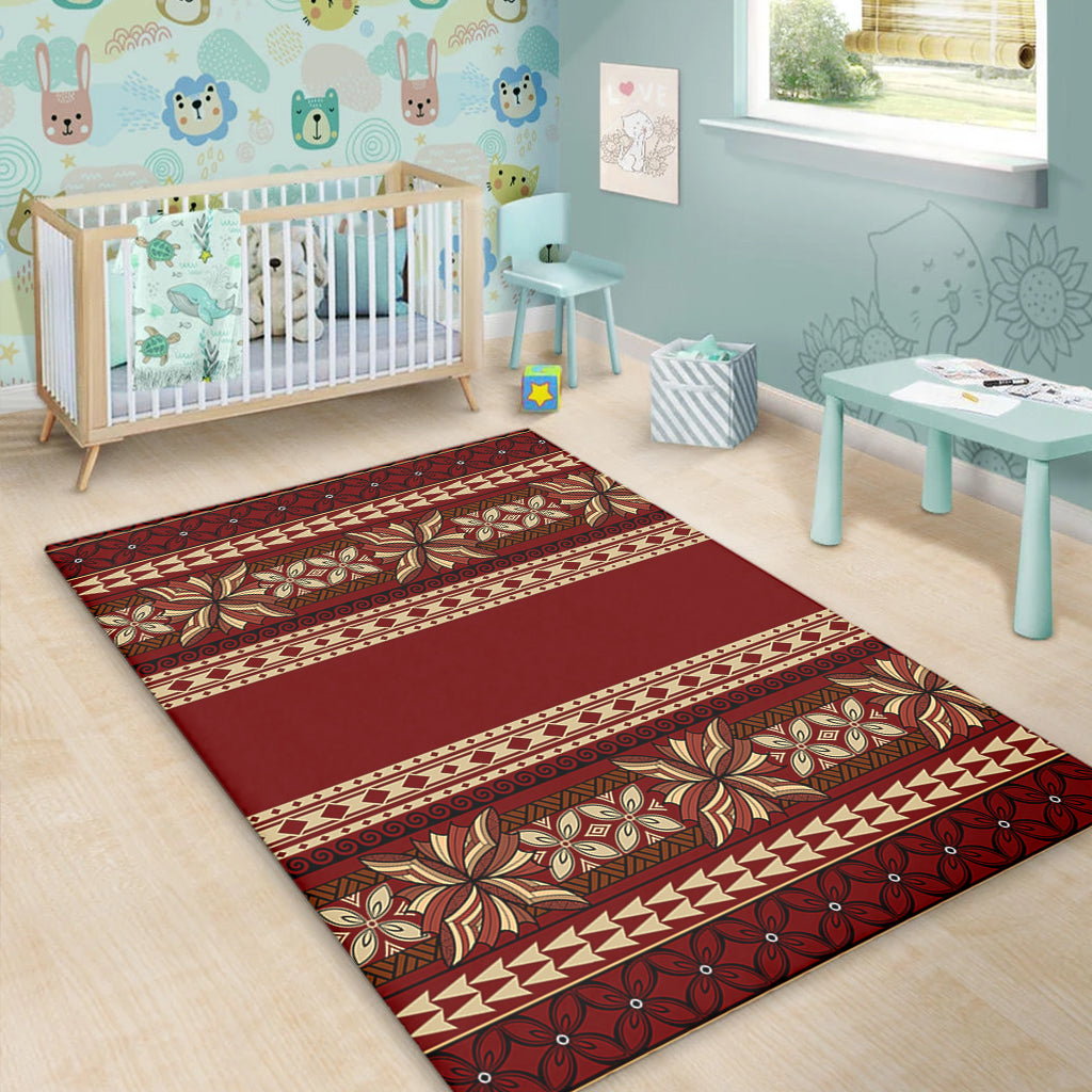 Samoa Area Rug Siapo Pattern Design