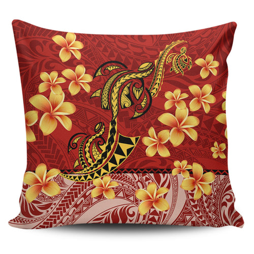 Hawaii Pillow Cases Plumeria Flower Fabric Design