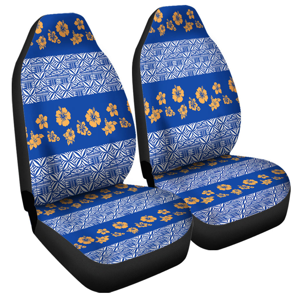 Samoa Car Seat Covers Hibiscus Pattern Island