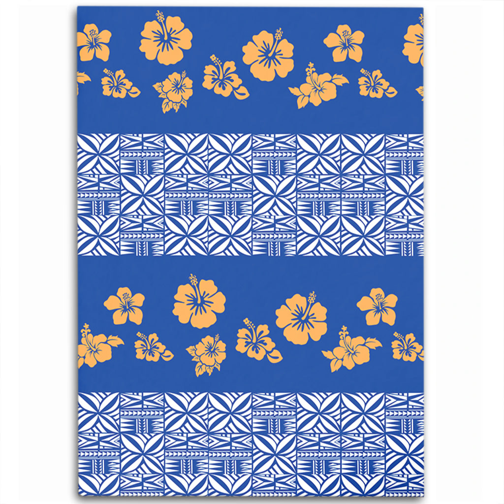 Samoa Area Rug Hibiscus Pattern Island