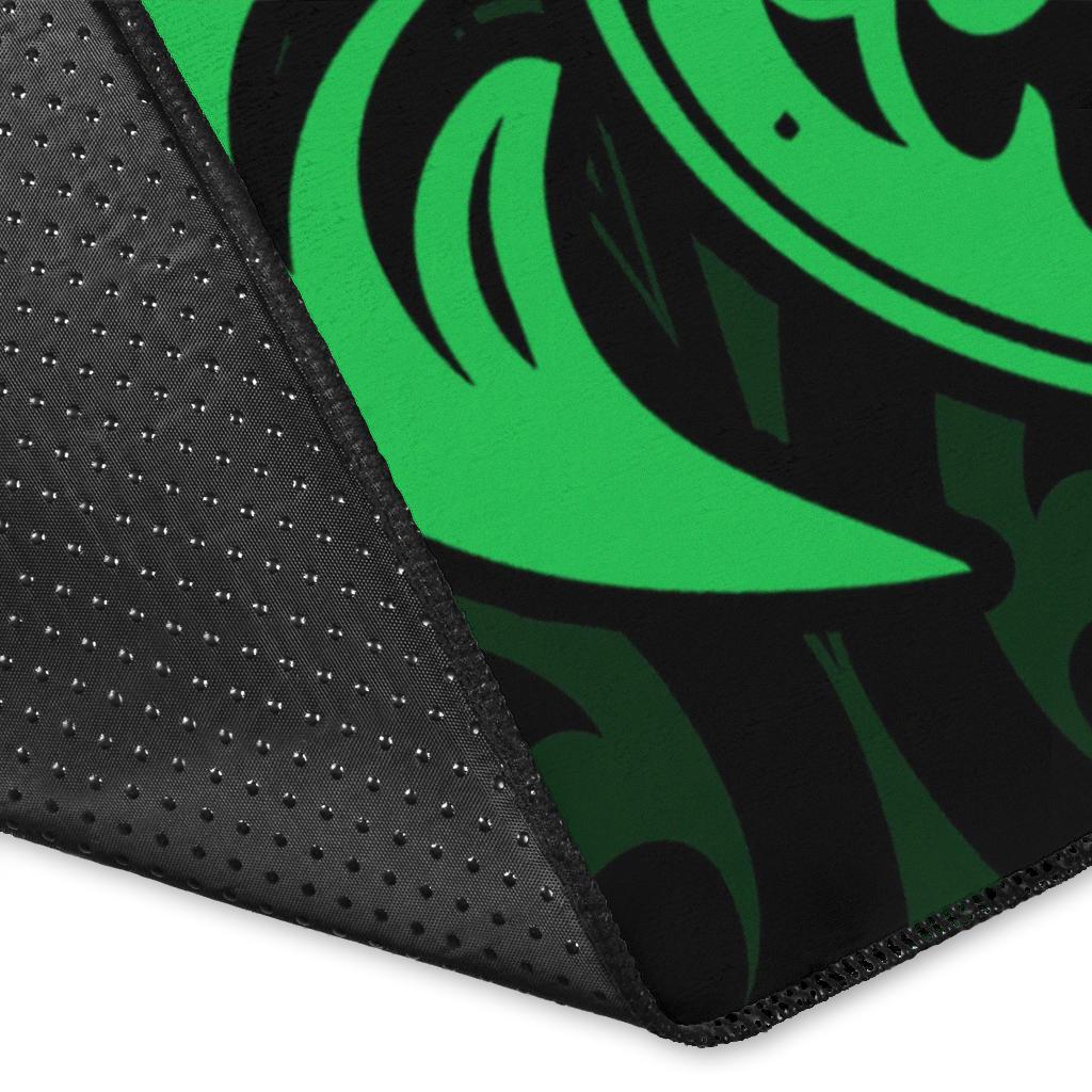 Vanuatu Area Rug - Green Tentacle Turtle