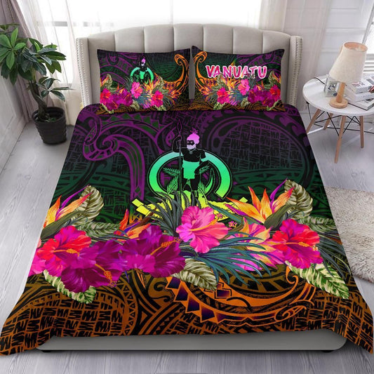 Vanuatu Bedding Set - Summer Hibiscus