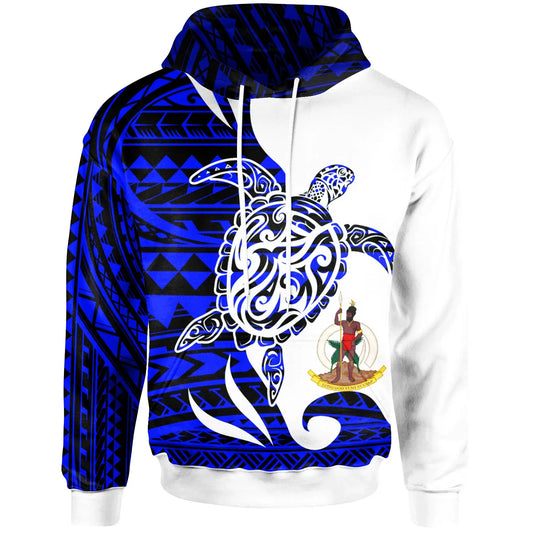 Vanuatu - Custom Personalised Hoodie - Mega Turtle