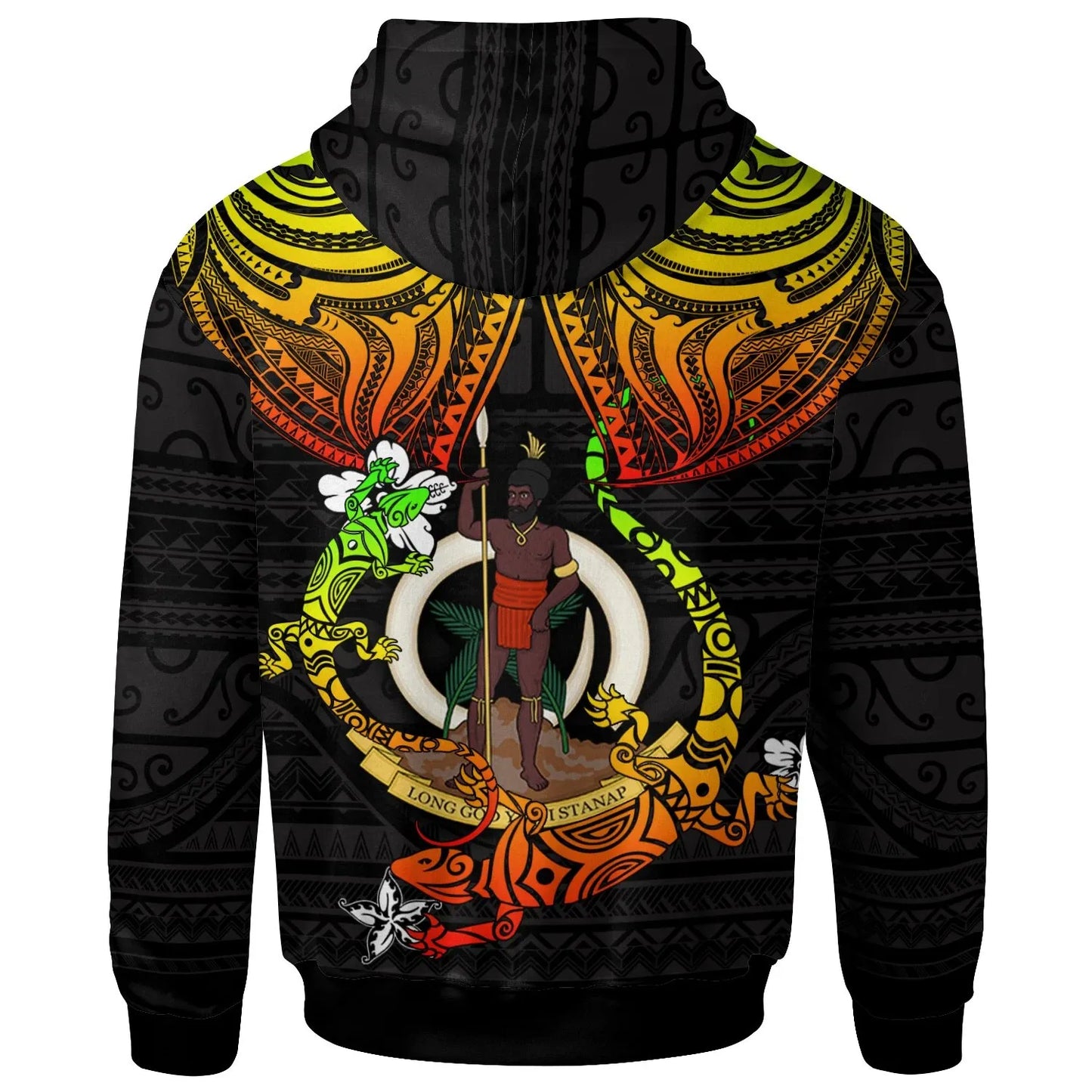 Vanuatu Hoodie -  Lizard Good Chest