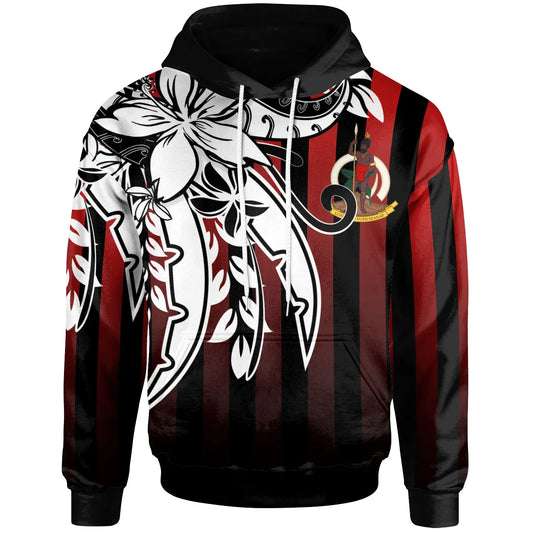 Vanuatu Hoodie - Vertical Stripes Style
