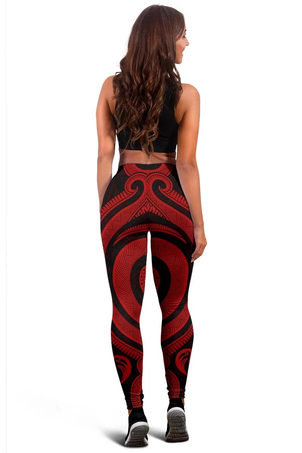 Vanuatu Legging - Red Tentacle Turtle