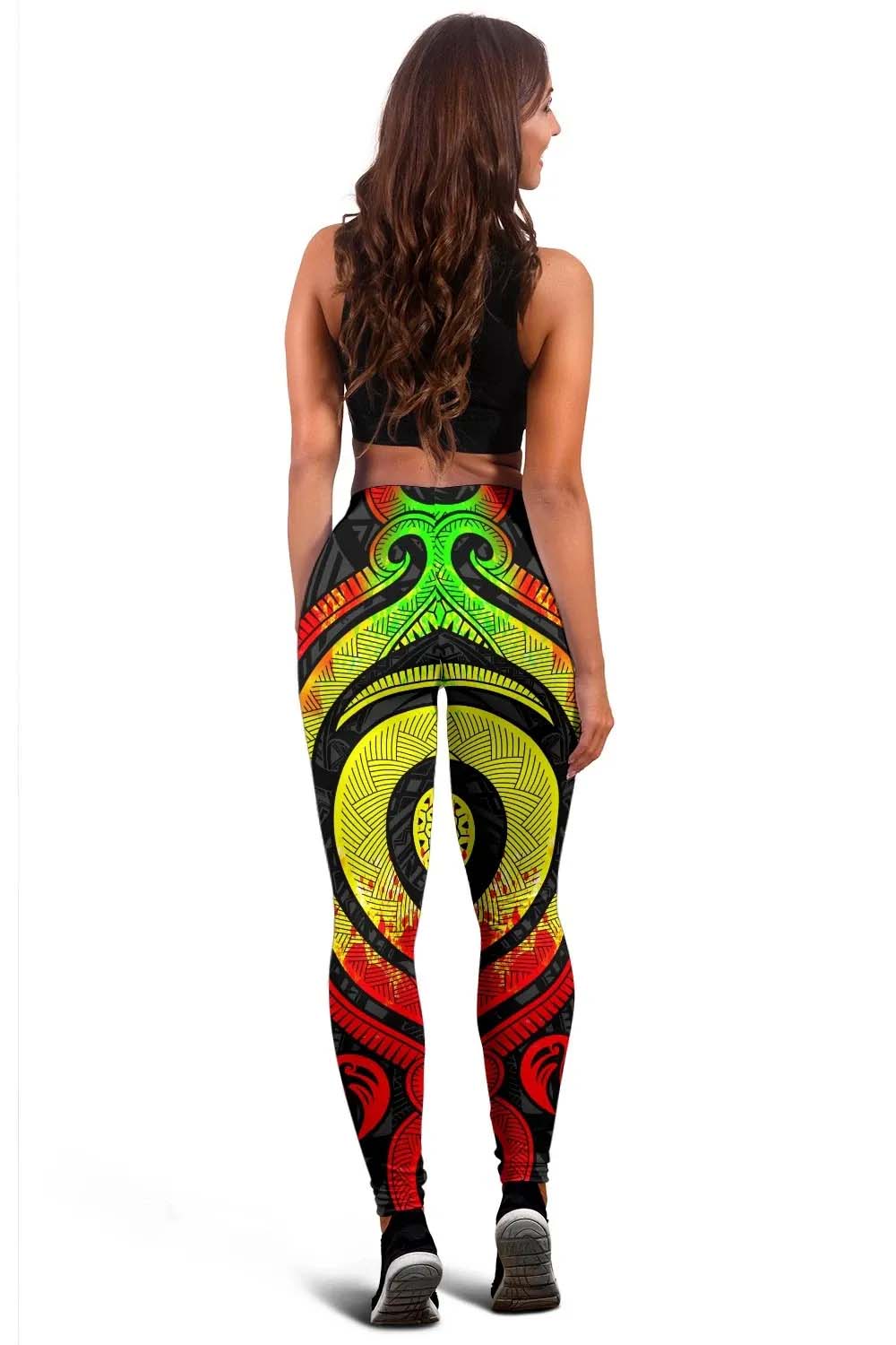 Vanuatu Legging - Reggae Tentacle Turtle