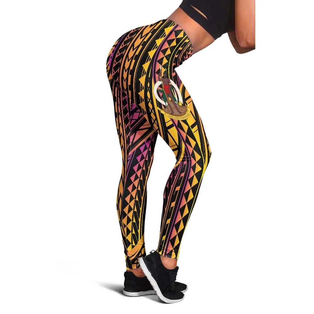 Vanuatu Legging - Special Polynesian Ornaments