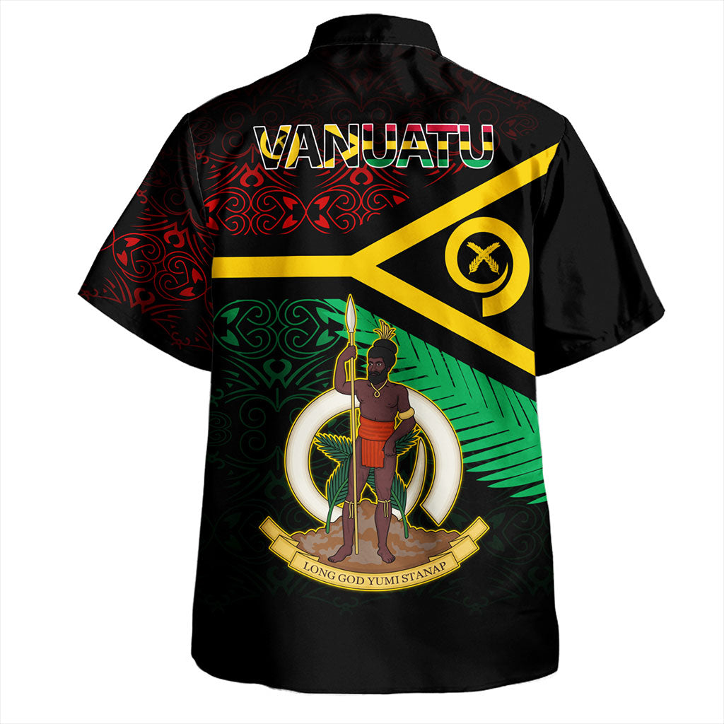 Vanuatu Hawaiian Shirt Happy Independence Day Vanuatu Design