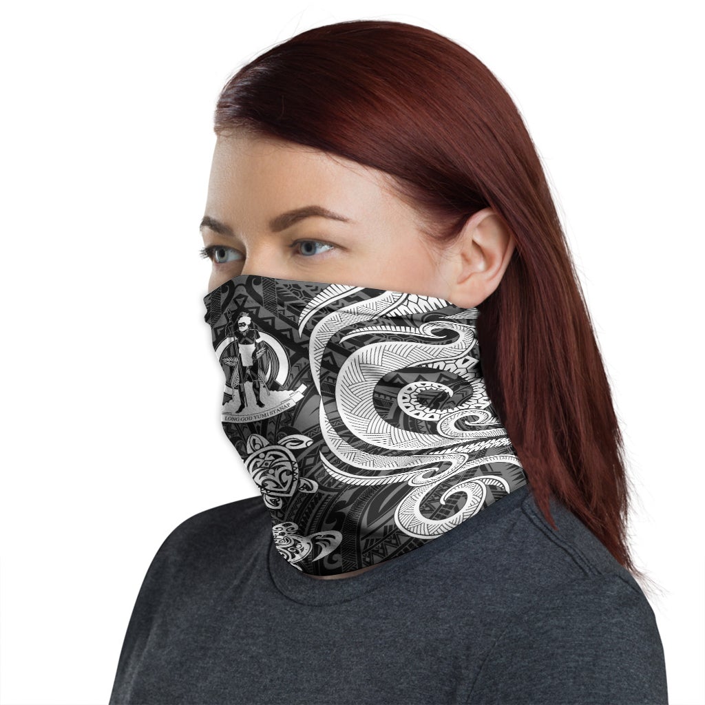 Vanuatu Neck Gaiter - Turtle Tentacle White