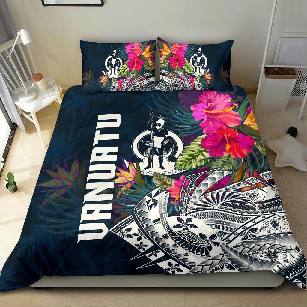Vanuatu Polynesian Bedding Set - Summer Vibes