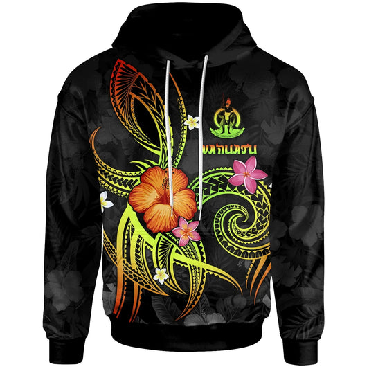 Vanuatu Polynesian Hoodie - Legend of Vanuatu (Reggae)