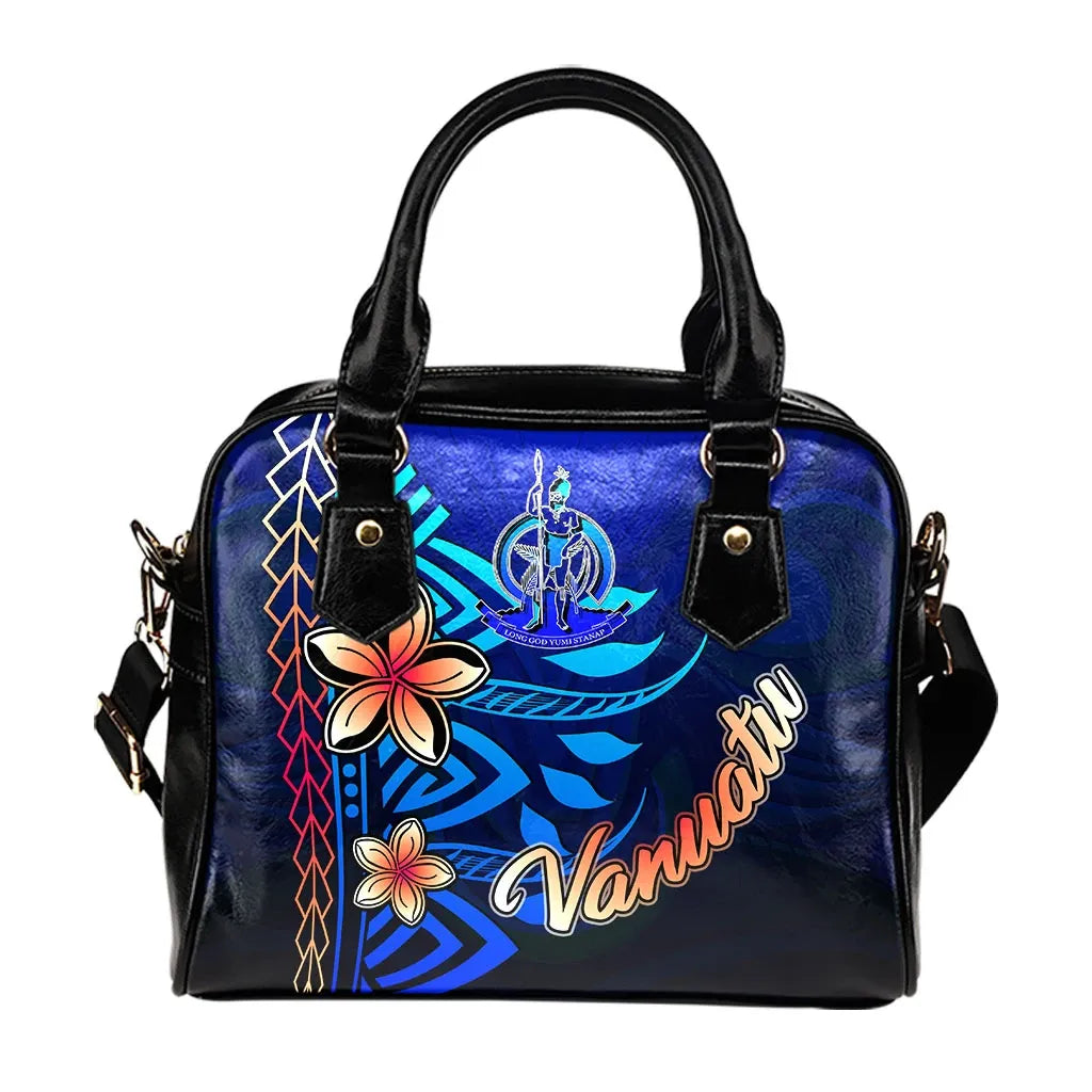 Vanuatu Shoulder Handbag - Vintage Tribal Mountain