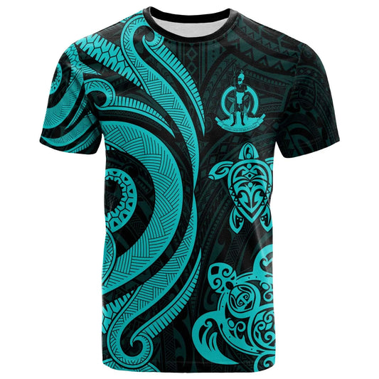 Vanuatu T-Shirt - Turquoise Tentacle Turtle