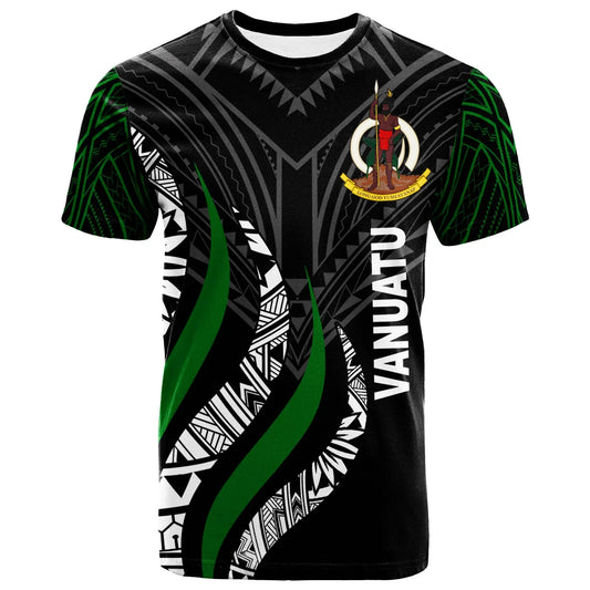 Vanuatu T-Shirt - Vanuatu Strong Fire Pattern