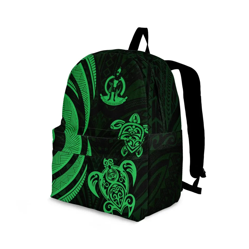 Vanuatu Backpack - Green Tentacle Turtle