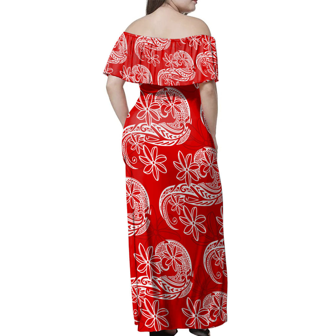 Polynesia Combo Dress And Shirt Tribal Taito Stretch