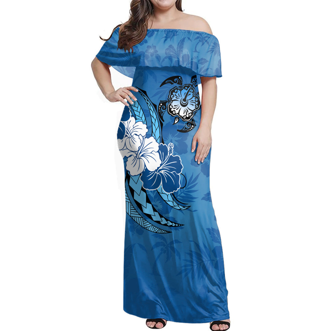 Hawaii Polynesian Combo Dress And Shirt Polynesian Hibiscus