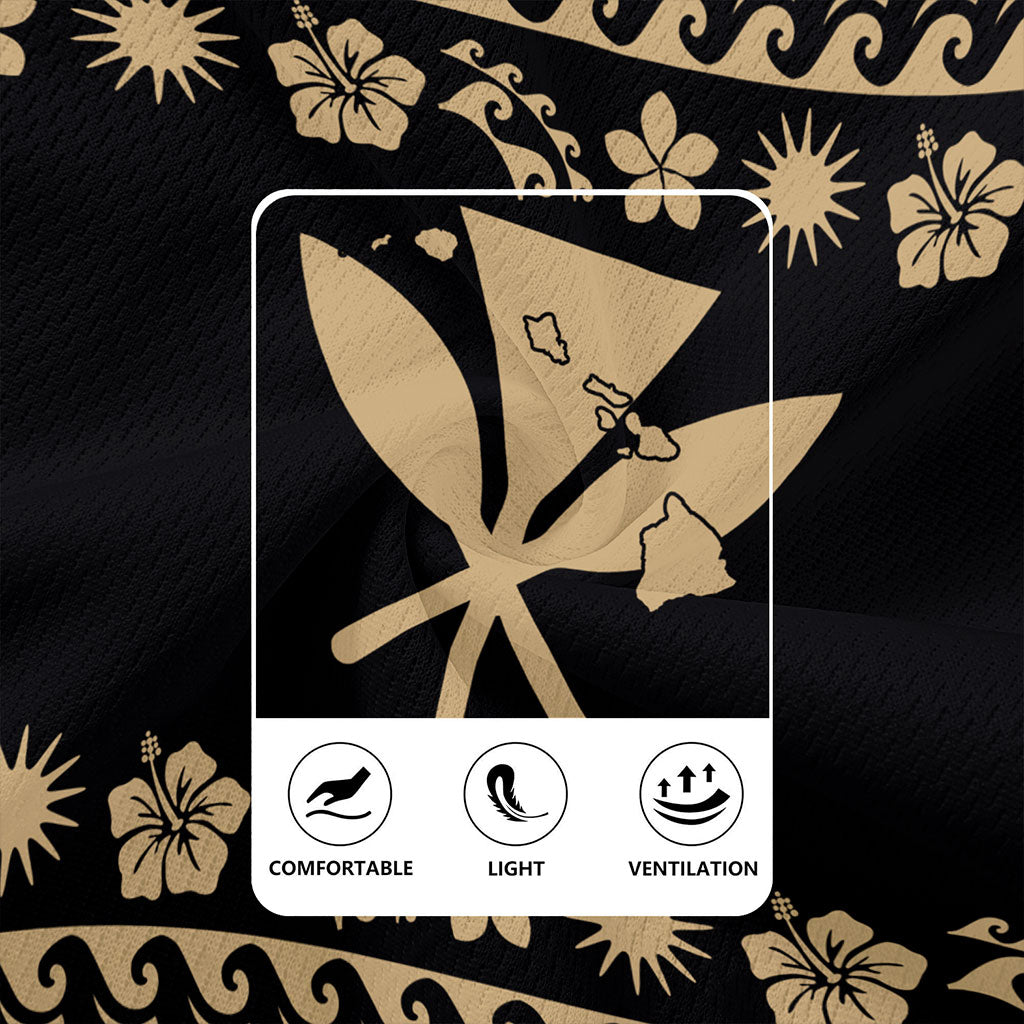 Hawaii Rugby Jersey Kanaka Map Vintage Set Hawaiian Symbols