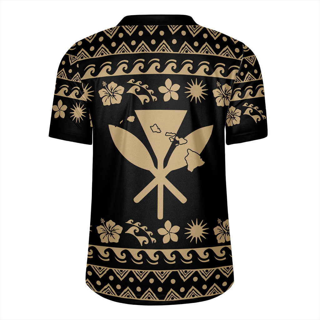 Hawaii Rugby Jersey Kanaka Map Vintage Set Hawaiian Symbols