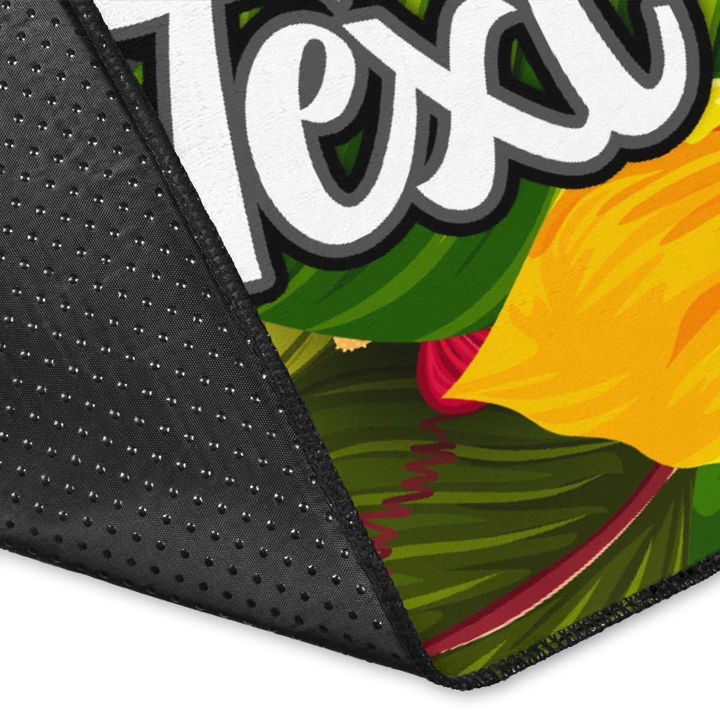 Wallis and Futuna Area Rug - Custom Personalised Seal Spiral Polynesian Patterns