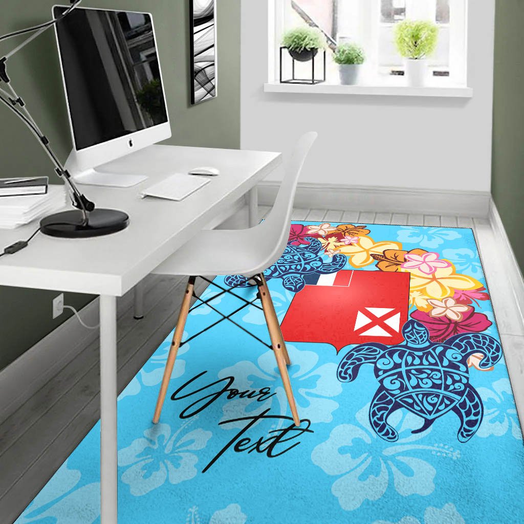 Wallis and Futuna Area Rug - Custom Personalised Tropical Style