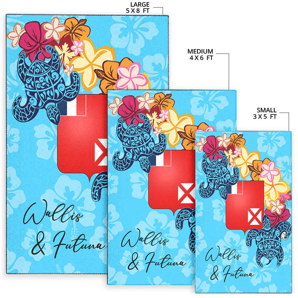 Wallis and Futuna Area Rug - Tropical Style