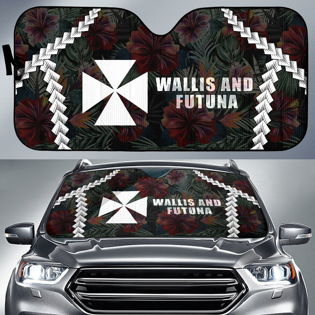 Wallis and Futuna Auto Sun Shades - Chain Polynesian