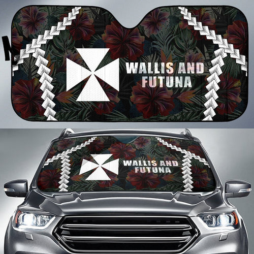 Wallis and Futuna Auto Sun Shades - Chain Polynesian