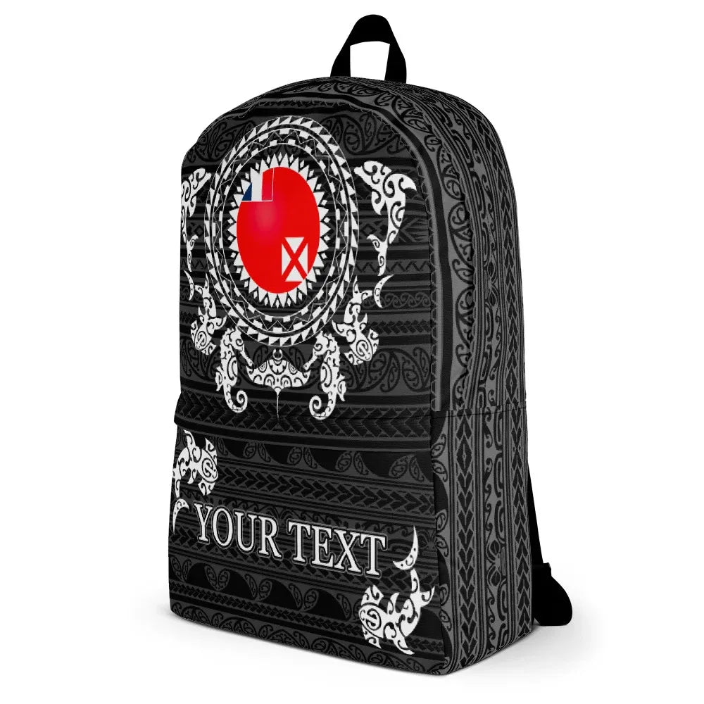 Wallis And Futuna Backpack - Custom Ocean Animals