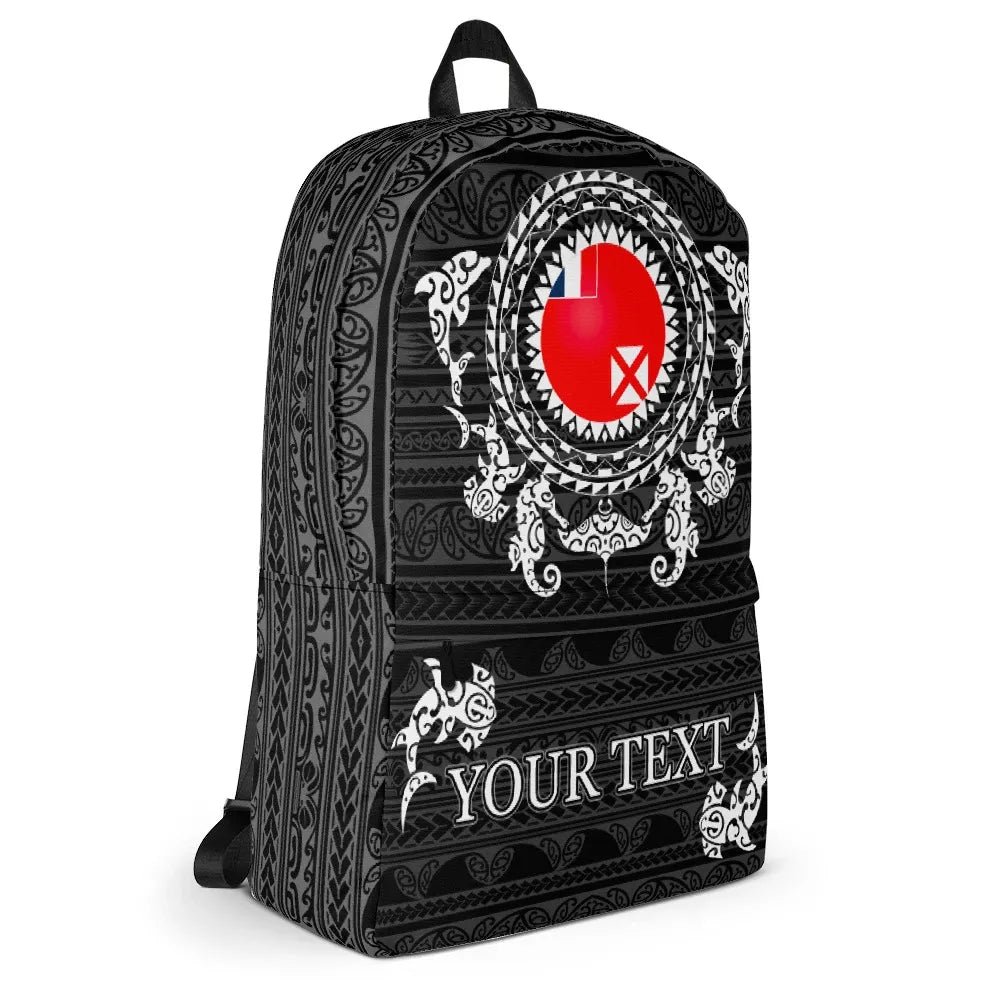 Wallis And Futuna Backpack - Custom Ocean Animals