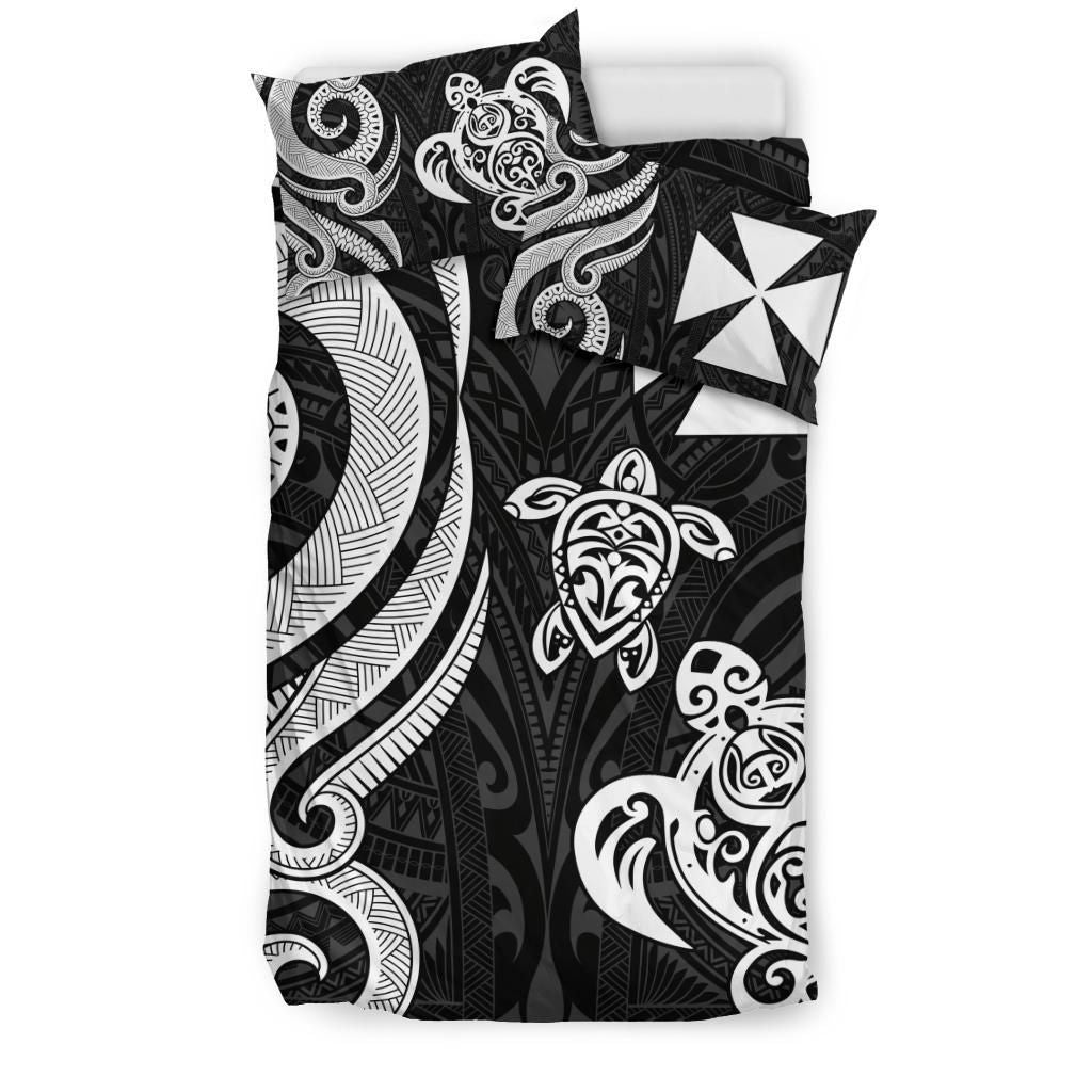 Wallis And Futuna Bedding Set - White Tentacle Turtle