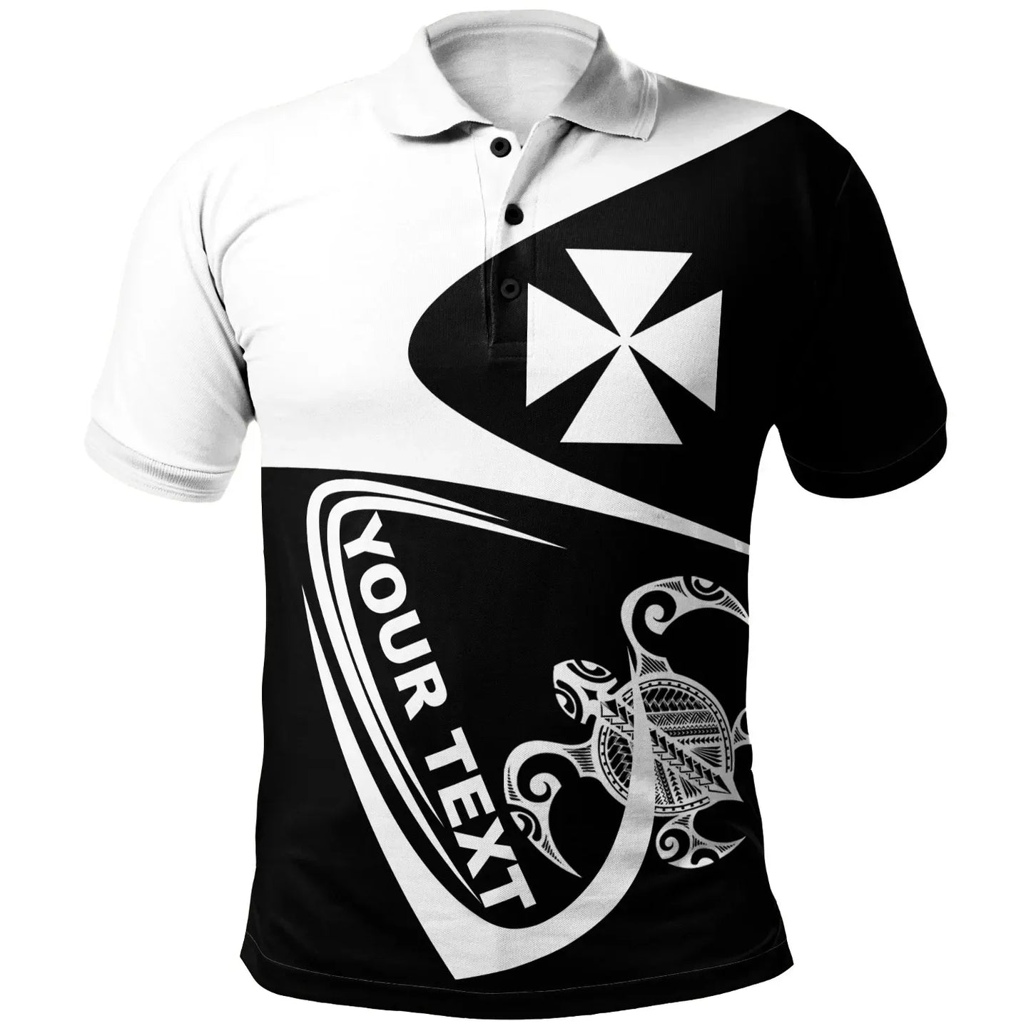 Wallis and Futuna Custom Personalised Polo Shirt - Street Style