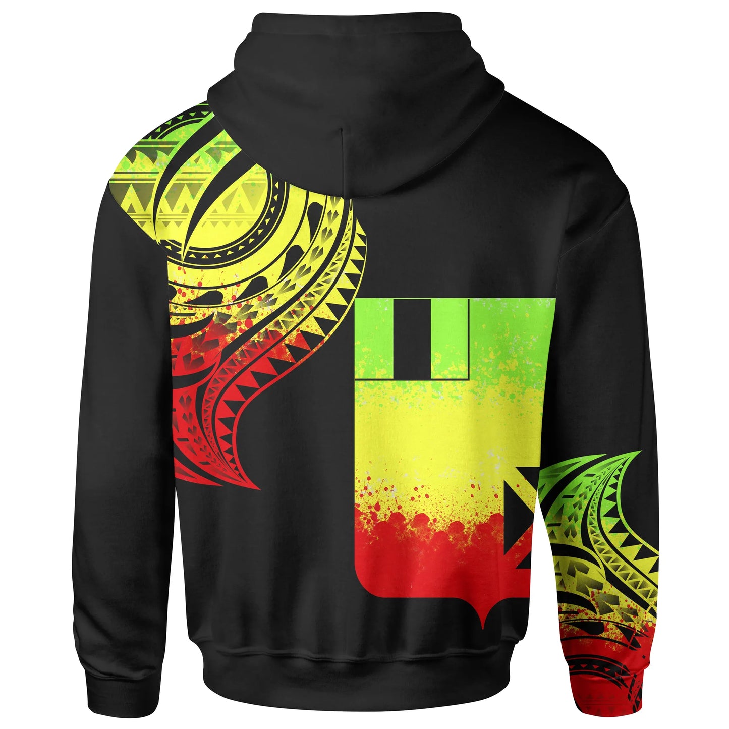Wallis'nd Futuna Hoodie - Wallis'nd Futuna Tatau Reggae Patterns