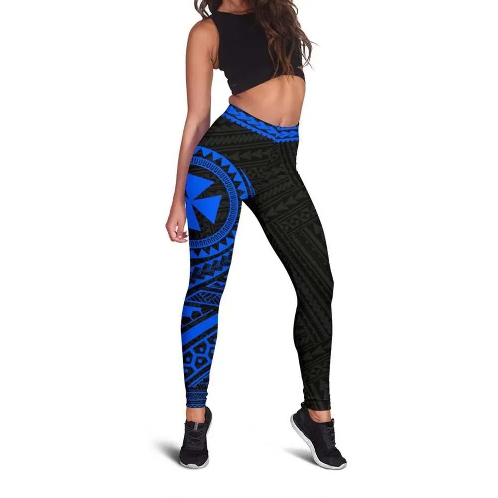 Wallis and Futuna Legging (Blue)