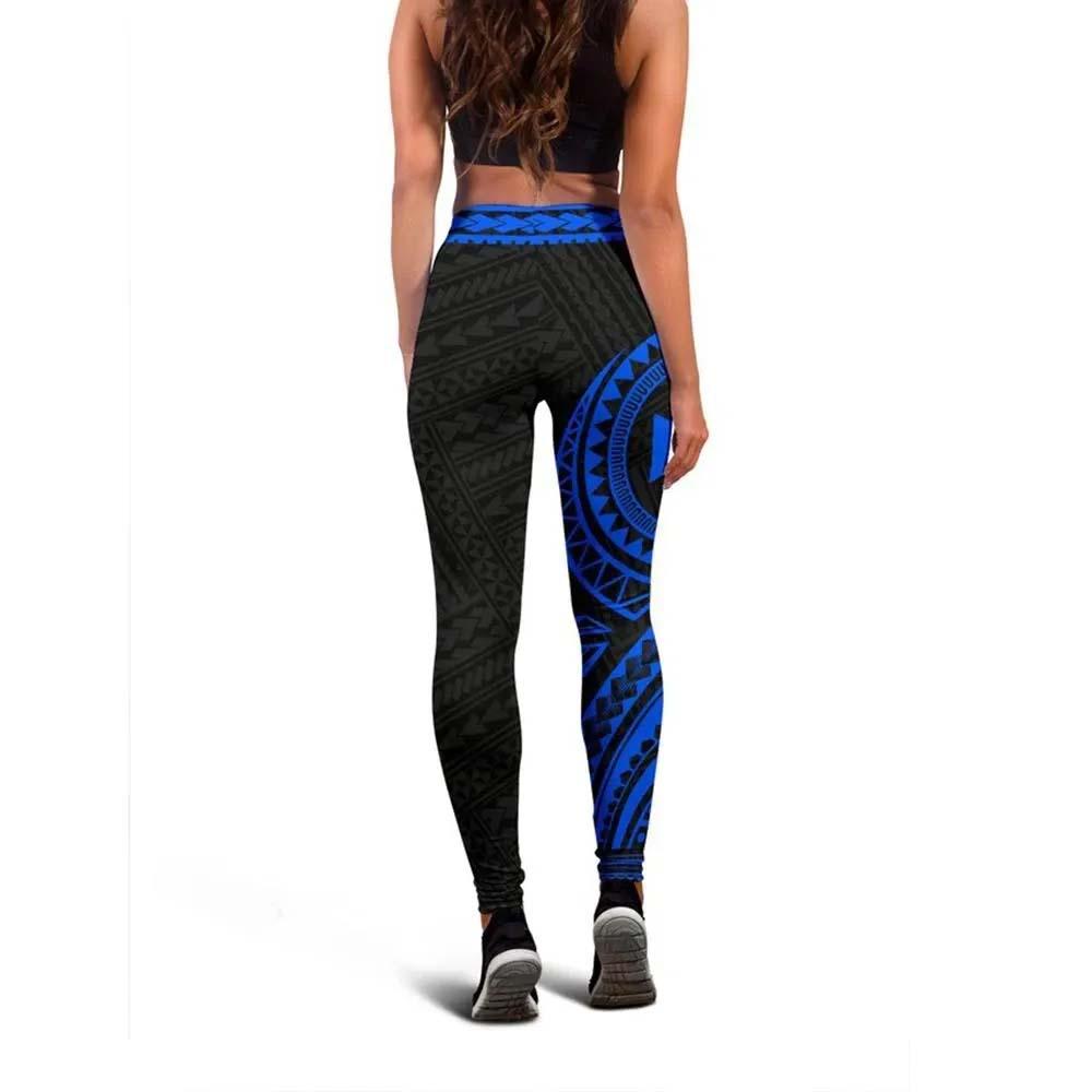 Wallis and Futuna Legging (Blue)
