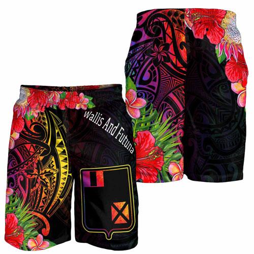 Wallis and Futuna Men Shorts - Tropical Hippie Style