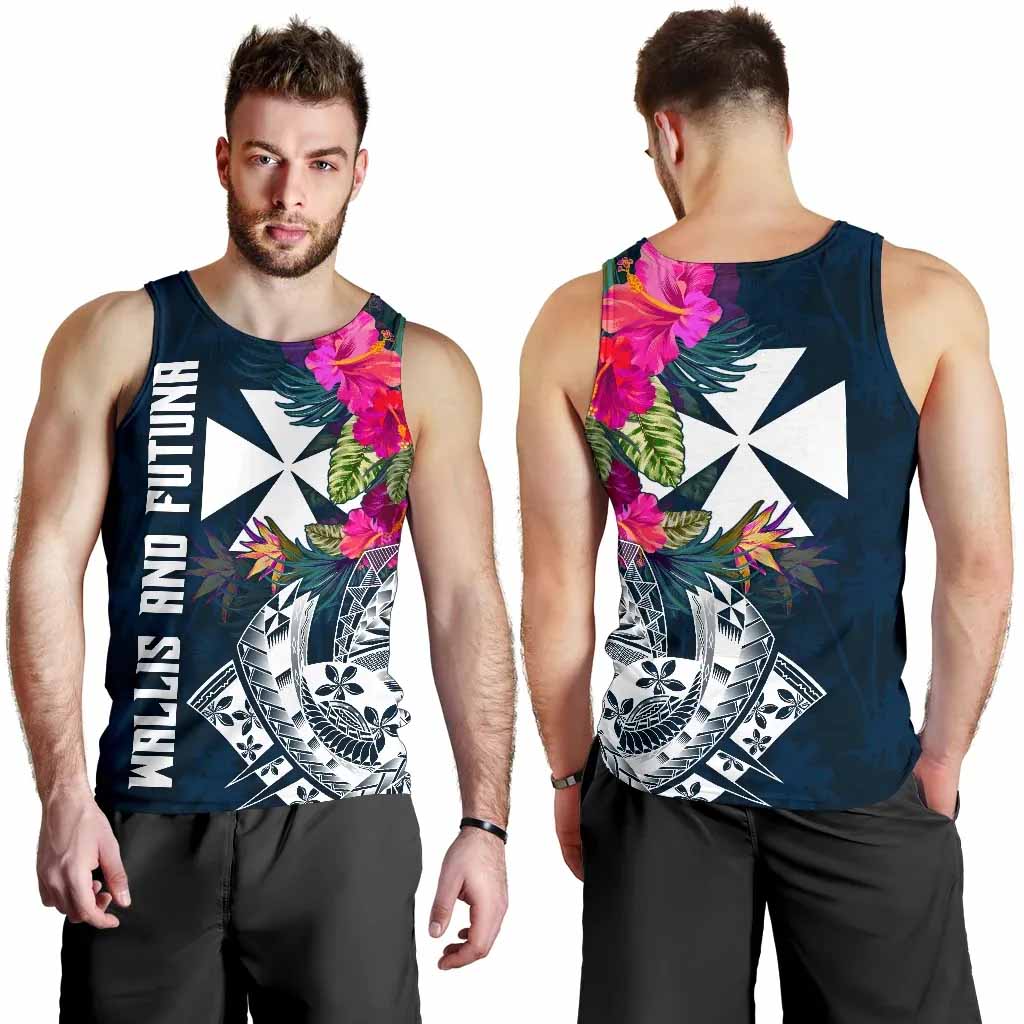 Wallis and Futuna Men Tank top - Summer Vibes