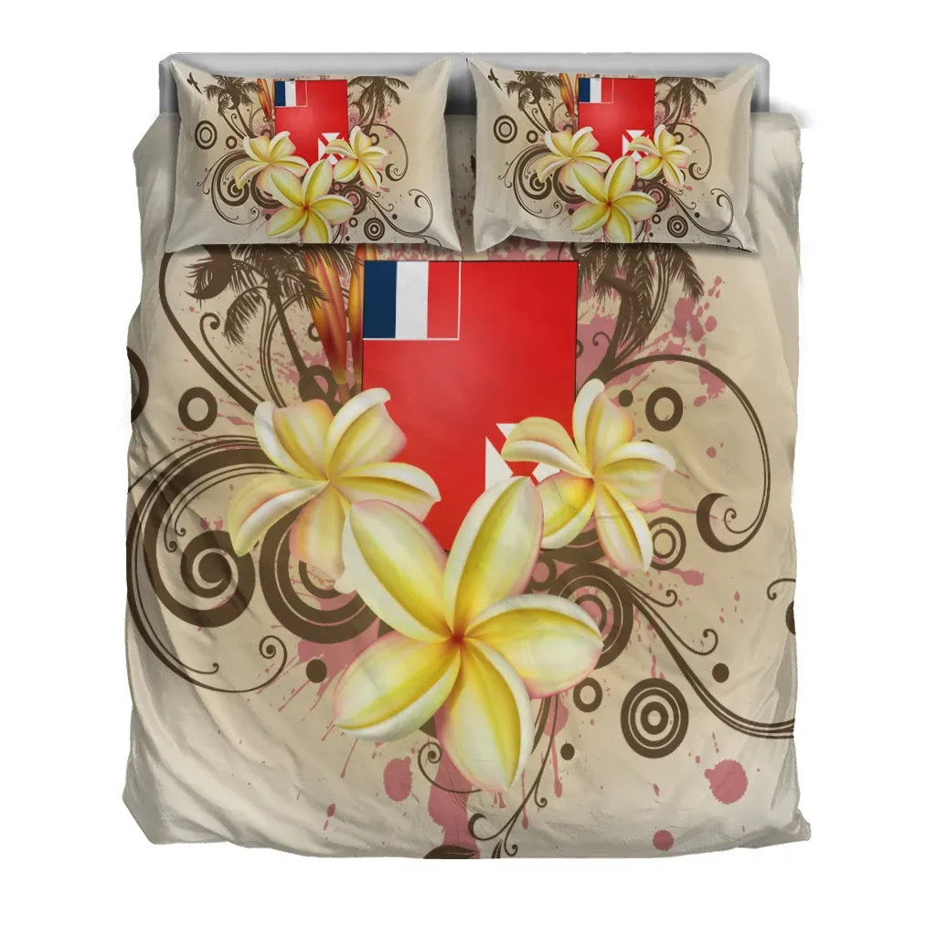 Wallis And Futuna Polynesian Bedding Set - Summer Tropical