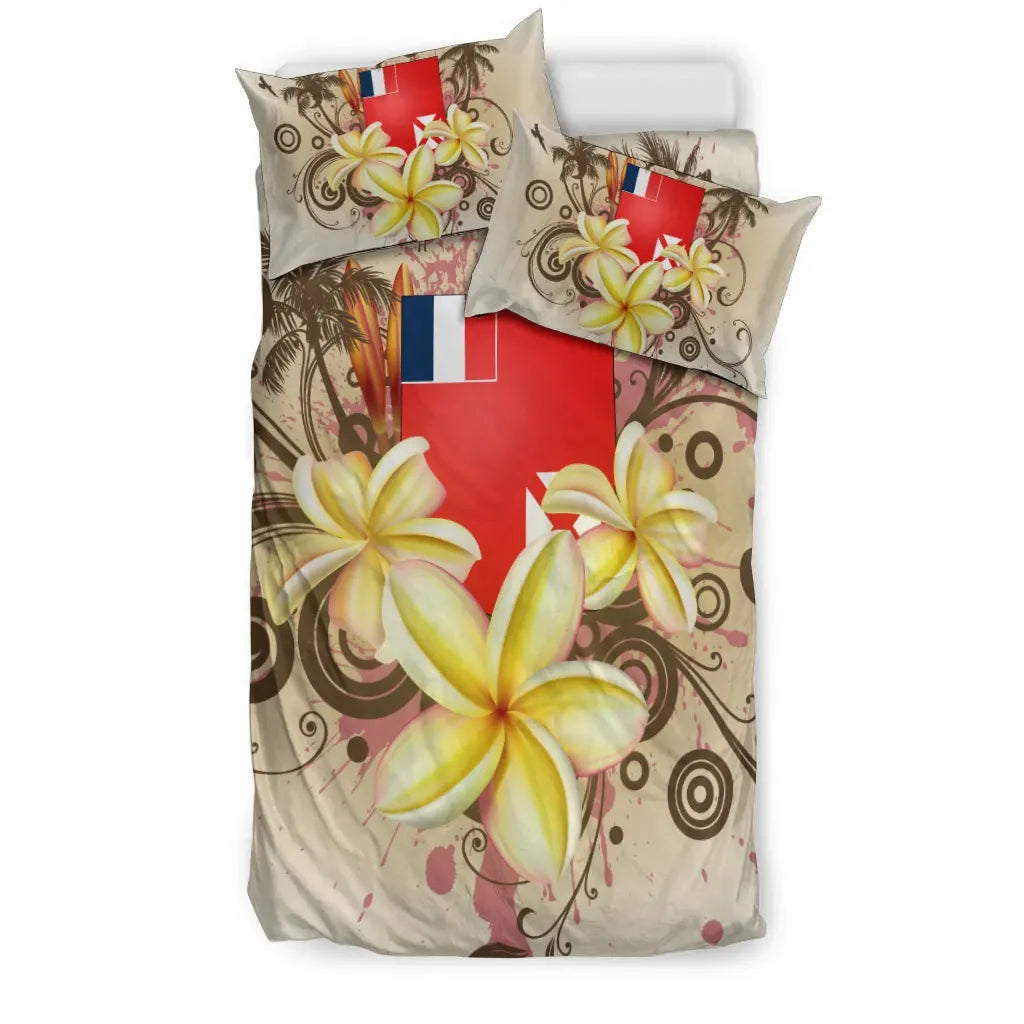 Wallis And Futuna Polynesian Bedding Set - Summer Tropical