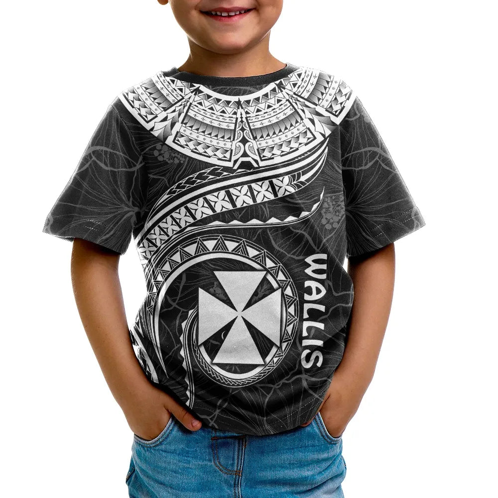 Wallis and Futuna Polynesian T-Shirt - Wallis and Futuna Waves (White)