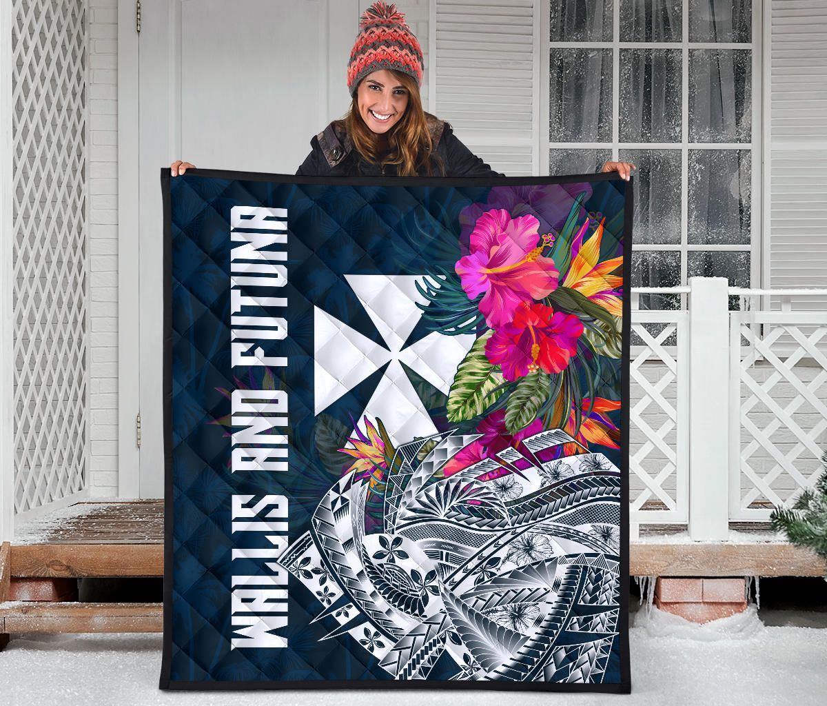 Wallis and Futuna  Premium Quilt - Summer Vibes