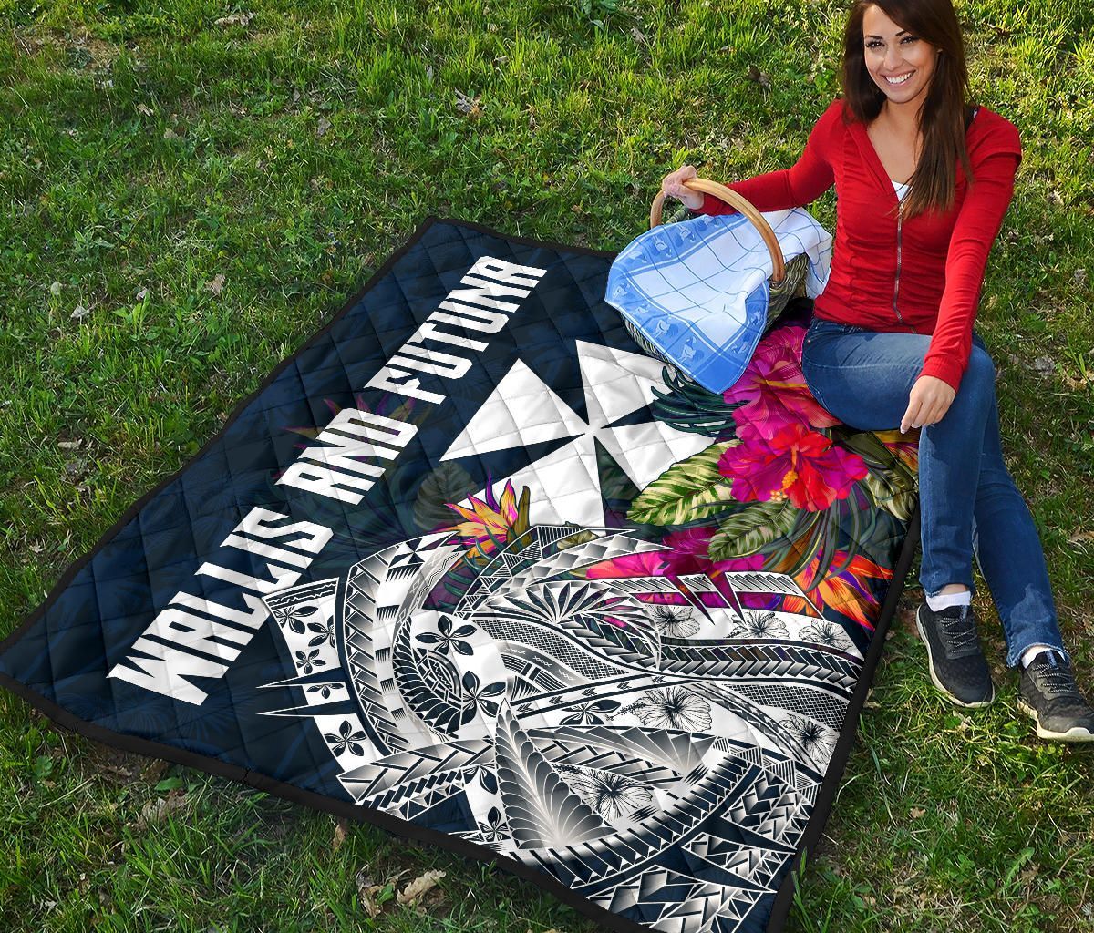 Wallis and Futuna  Premium Quilt - Summer Vibes
