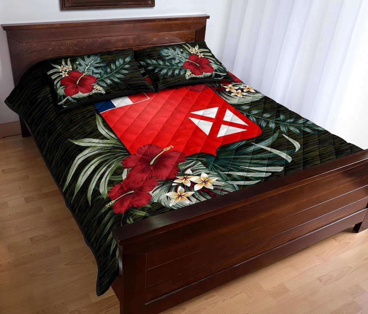 Wallis and Futuna Polynesian Quilt Bed Set - Special Hibiscus