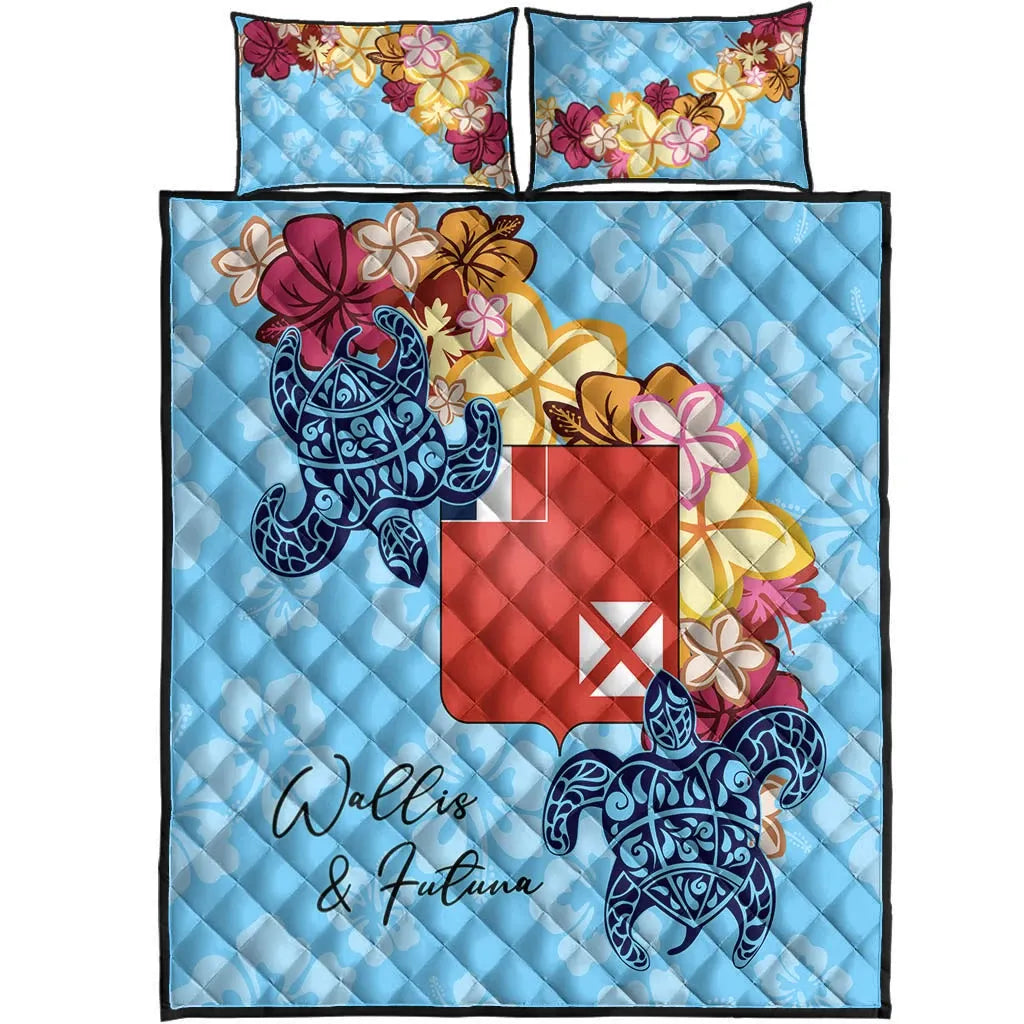 Wallis and Futuna Quilt Bed Set - Tropical Style