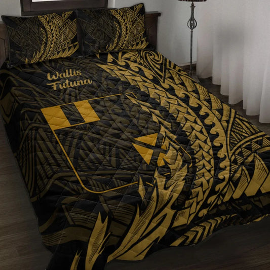 Wallis and Futuna Quilt Bed Set - Wings Style