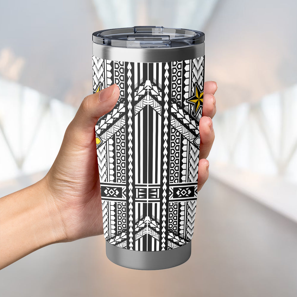 Philippines Filipinos Sun And Stars Tribal Tattoo Patterns Style Tumbler