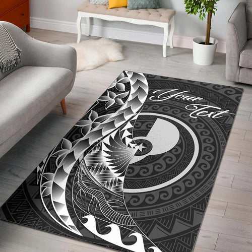 Yap Area Rug - Custom Personalised Polynesian Pattern Style