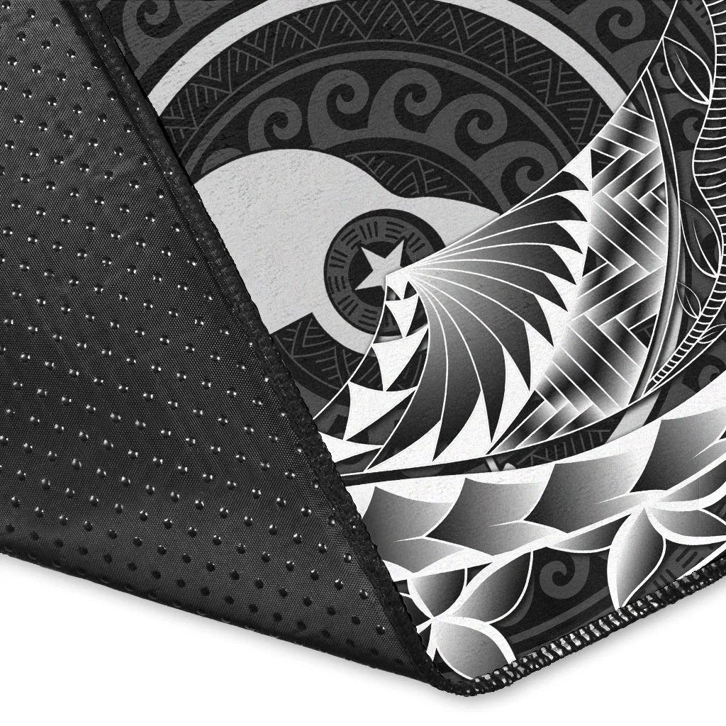 Yap Area Rug - Custom Personalised Polynesian Pattern Style